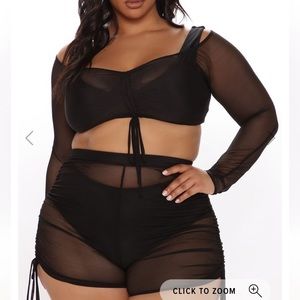 Fashion Nova swim Cover up